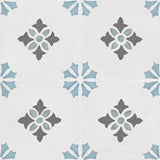 Carrelage effet Carreau ciment Avelora 22,3x22,3x0,9 cm Ventoril - Sol et mur intérieur