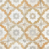 Carrelage Vintage effet Carreau ciment Jaune Ravenna 45x45x0,95 cm Rosaria - Sol et mur intérieur