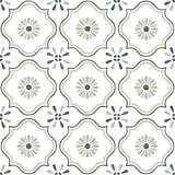 Carrelage effet Carreau ciment Sorinel Beige 12,3x12,3x0,87 cm Tanerio - Sol et mur intérieur